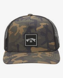 0 Stacked - Trucker Cap for Men Grey W5CT04BIP1 Billabong