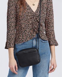 15 Give In - Bolsito de cuero para Mujer Negro W9BG16BIP1 Billabong