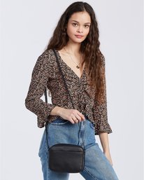 16 Give In - Bolsito de cuero para Mujer Negro W9BG16BIP1 Billabong