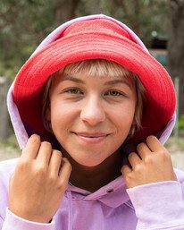 0 Summer Crush - Bucket Hat for Women Red W9HT08BIP1 Billabong