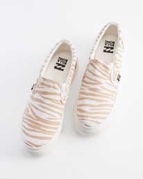 1 Salty Blonde Makena - Zapatillas sin cordones para Mujer  W9OO04BIP1 Billabong