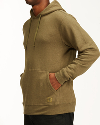 3 Adventure Division Ventura Hemp - Felpa con cappuccio in materiale riciclato da Uomo  X1FL02BIS1 Billabong