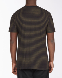 1 Adventure Division El Dorado Hemp Stripe - Camiseta para Hombre Negro X1JE27BIS1 Billabong