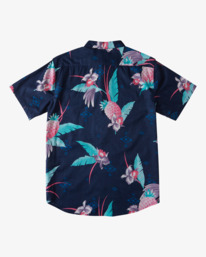 5 Sundays Floral - Kurzärmliges Oberteil für Männer Blau X1SH01BIS1 Billabong