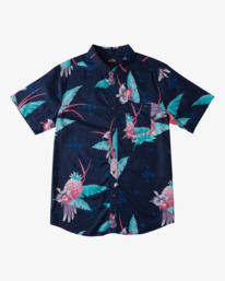 4 Sundays Floral - Kurzärmliges Oberteil für Männer Blau X1SH01BIS1 Billabong