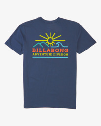 6 Adventure Division Hills - T-shirt pour Homme Bleu X1SS12BIS1 Billabong