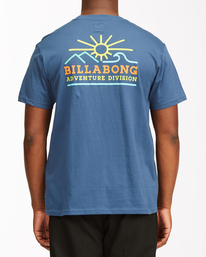 1 Adventure Division Hills - T-shirt pour Homme Bleu X1SS12BIS1 Billabong