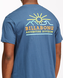 3 Adventure Division Hills - T-shirt pour Homme Bleu X1SS12BIS1 Billabong