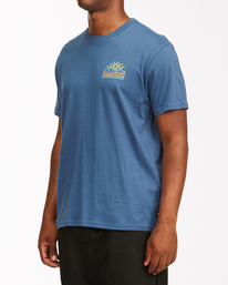 2 Adventure Division Hills - T-shirt pour Homme Bleu X1SS12BIS1 Billabong