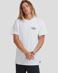 0 Diamond Skies - T-shirt voor Heren White X1SS18BIS1 Billabong