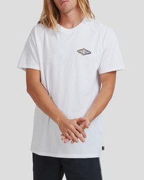 2 Diamond Skies - T-shirt voor Heren White X1SS18BIS1 Billabong