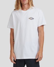 3 Diamond Skies - T-shirt voor Heren White X1SS18BIS1 Billabong