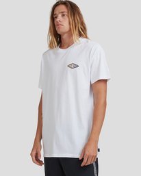 6 Diamond Skies - T-shirt voor Heren White X1SS18BIS1 Billabong