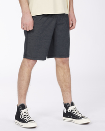 6 Crossfire Elastic - Short sumergible de tejido reciclado para Hombre Azul X1WK11BIS1 Billabong