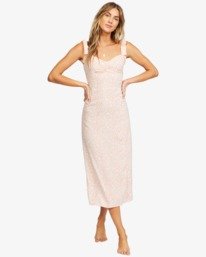1 Amor Midi - Vestido midi para Mujer  X3DR04BIS1 Billabong