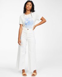 1 Free Fall - Pantalón de pierna ancha para Mujer  X3PT04BIS1 Billabong