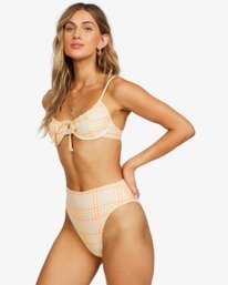 2 Pretty In Plaid High Maui - Gerecycled Bikinibroekje voor Dames  X3SB18BIS1 Billabong