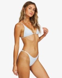 2 Tropic Jungle Tri - Top de bikini reversible de tejido orgánico para Mujer  X3ST01BIS1 Billabong