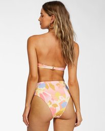 3 Groovy Garden Lulu Bandeau - Haut de bikini en matière recyclée pour Femme Marron X3ST10BIS1 Billabong