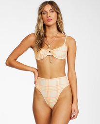1 Pretty In Plaid Underwire - Recycled Bikini Top for Women  X3ST18BIS1 Billabong