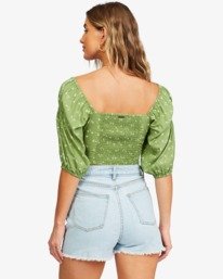 1 Pretty Puff - Crop Top for Women  X3TP04BIS1 Billabong