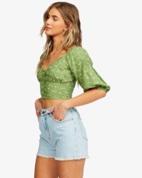 2 Pretty Puff - Crop Top for Women  X3TP04BIS1 Billabong