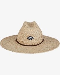 3 Jonesy - Straw Hat for Men White X5HT05BIS1 Billabong