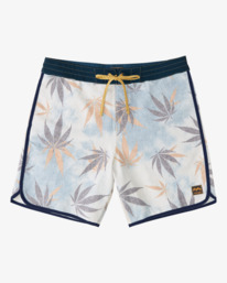 1 Wrangler 73 Mull Leaf 17" - Boardshorts for Men Multi Z1BS05BIF1 Billabong