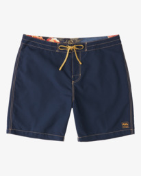 0 Wrangler Icons 17" - Boardshorts f&uuml;r M&auml;nner Blau Z1BS06BIF1 Billabong
