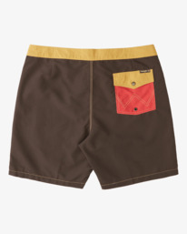 3 Wrangler Icons 17" - Boardshort pour Homme Rouge Z1BS06BIF1 Billabong