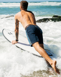 1 Wrangler Icons 17" - Boardshort pour Homme Marron Z1BS06BIF1 Billabong