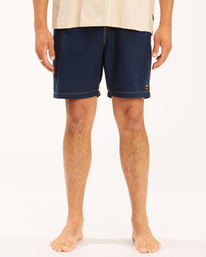 4 Wrangler Icons 17" - Boardshorts f&uuml;r M&auml;nner Blau Z1BS06BIF1 Billabong