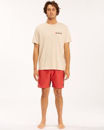 7 Wrangler Icons 17" - Boardshort pour Homme Rouge Z1BS06BIF1 Billabong