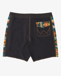 2 Wrangler Westward D Bah 17" - Boardshort pour Homme Noir Z1BS08BIF1 Billabong