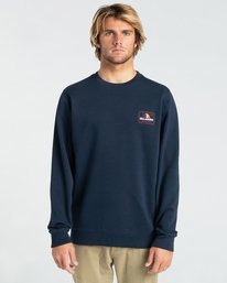 1 Walled - Sweatshirt für Männer Blau Z1CR03BIF1 Billabong