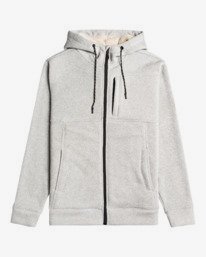 1 Boundary Sherpa - Hoodie for Men Gray Z1FL30BIF1 Billabong