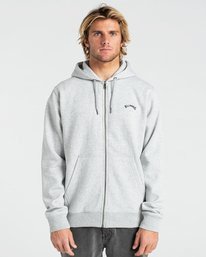 1 Original - Sudadera con Capucha y Cremallera para Hombre Gris Z1FL34BIF1 Billabong