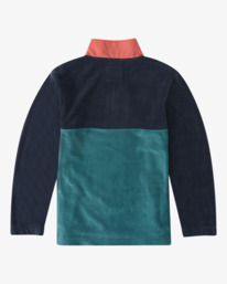 5 Boundary - Fleecetrui met Halve Rits voor Heren Blue Z1FL45BIF1 Billabong