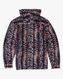6 Furnace Anorak - Water Repellent Hooded Furnace Fleece for Men Blue Z1FL46BIF1 Billabong