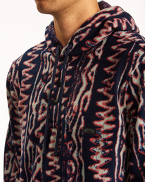 4 Furnace Anorak - Water Repellent Hooded Furnace Fleece for Men Blue Z1FL46BIF1 Billabong