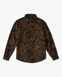 4 Furnace Flannel - Fleece Shirt for Men Grey Z1FL47BIF1 Billabong