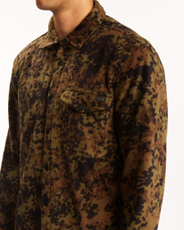 3 Furnace Flannel - Fleece Shirt for Men Grey Z1FL47BIF1 Billabong