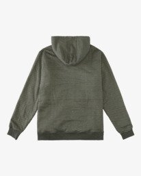 1 Hudson Sherpa - Sudadera con Capucha y Cremallera para Hombre Marron Z1FL50BIF1 Billabong
