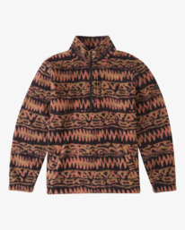 4 Boundary - Half Zip Furnace Fleece for Men  Z1FL52BIF1 Billabong