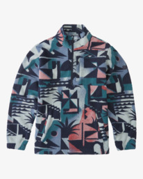 5 Boundary - Furnace-Fleece mit Halbreißverschluss für Männer Blau Z1FL52BIF1 Billabong