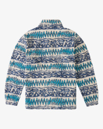 6 Boundary - Half Zip Furnace Fleece for Men Gray Z1FL52BIF1 Billabong