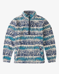 5 Boundary - Half Zip Furnace Fleece for Men Gray Z1FL52BIF1 Billabong