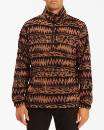 0 Boundary - Half Zip Furnace Fleece for Men  Z1FL52BIF1 Billabong