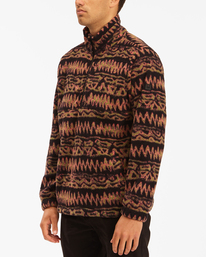 2 Boundary - Half Zip Furnace Fleece for Men  Z1FL52BIF1 Billabong