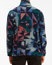 2 Boundary - Furnace-Fleece mit Halbreißverschluss für Männer Blau Z1FL52BIF1 Billabong